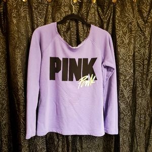 VS PINK CREW NECK 💜 SMALL